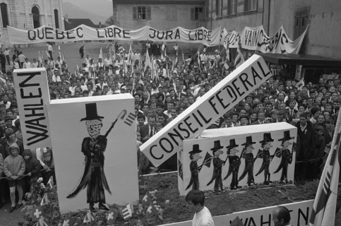 20th festival of the Jura in Delemont, 1967.