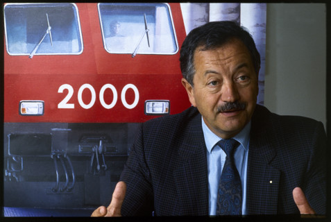 Hans Eisenring, SBB president 1986.