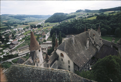 Castle of Lucens, 1974.