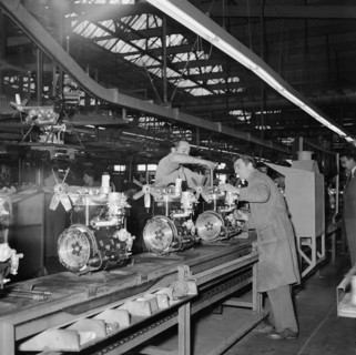 DKW-Werke Dusseldorf, 1955.