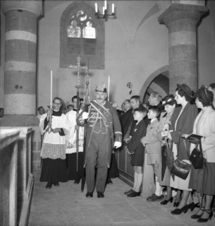 Monastery church St-Maurice 1949.