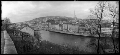 Zurich at Limmat 1956.