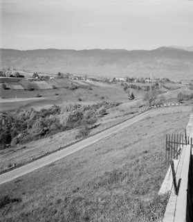 Landscape and road near Dardagny; 1952.