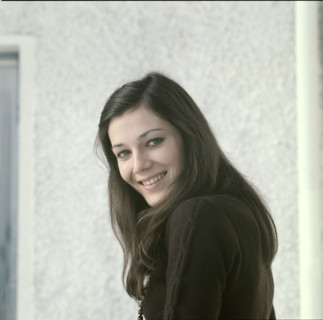 Brit Tobler, Swiss pop singer, 1973.