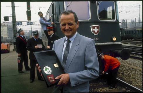 Union chairman Charly Pasche, 1988.