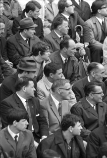 Spectators at FC Zurich - FC St. Gallen 1968