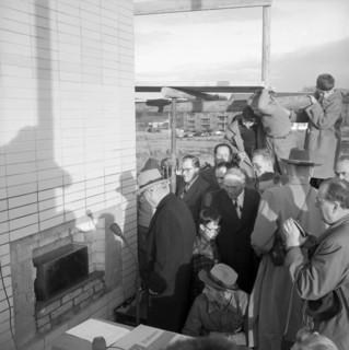 Temple of the Mormons in Zollikofen, 1955