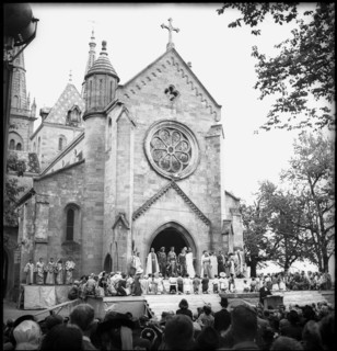 Biblical play at Ascension Day in Neuchatel 1943