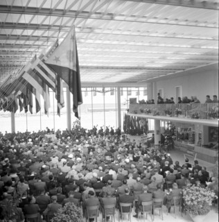 Official opening at Zurich-Kloten airport 1953