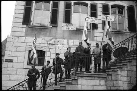 Demonstration of the Rassemblement Jurassien, 1962