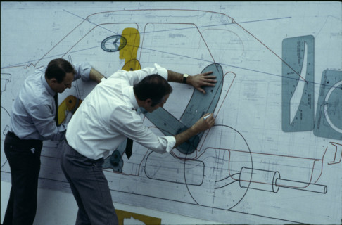 Production of Ford Escort at Ford Europe 1981