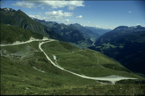 Mountain Pass Road, Gotthard, 1980