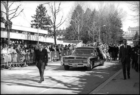 Funeral of Queen Victoria Eugenia of Spain, Lausanne 1969