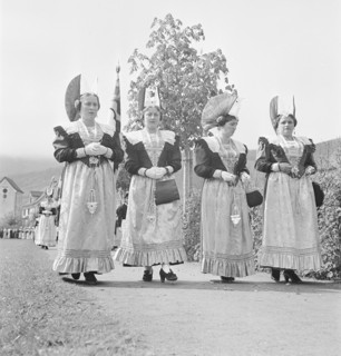 Corpus Christi procession in Appenzell in 1940