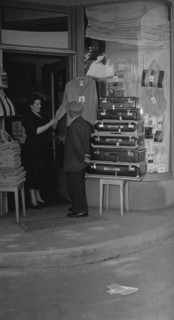 Scene from the Langstrasse in Zurich 1949