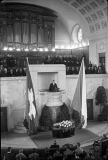 Ceremony for young new voters, 1940