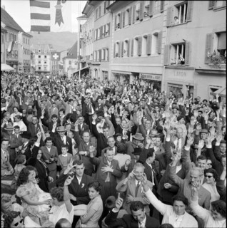 10th festival of the people of Jura in Delémont, 1957