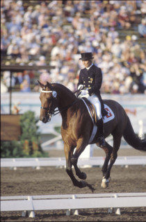 Olympic Games Los Angeles 1984: Christine Stückelberger and Tanzanite
