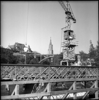 Widening of the Dalmazi bridge; 1957