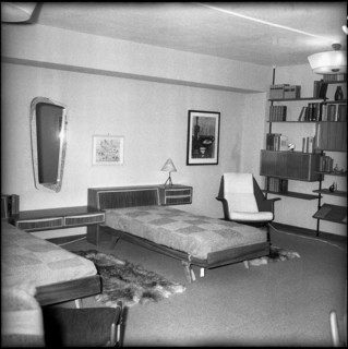 Exhibition of Teak Furniture at Möbel Pfister, 1959