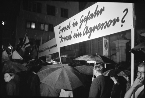 Solidarity with Israel during Six-Day War; 1967