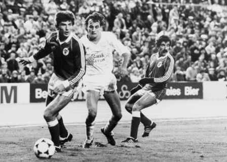 UEFA Cup 1982/83: FC Zurich vs. Benfica Lisbon; Fritz Baur (M)