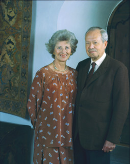 Princess Gina and Prince Franz Josef II of Liechtenstein, 1978