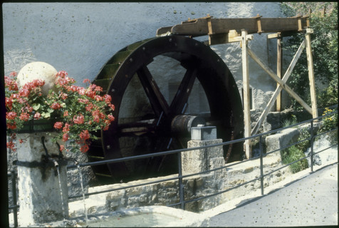 Waterwheel at St. Blaise 1979