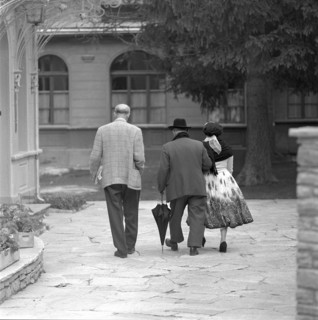 Josef Szigeti, Pablo Casals and his future wife Martita Montanez, 1956