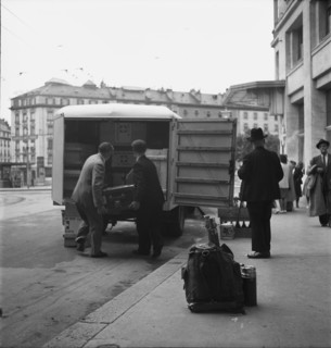Mission of Swiss doctors to Abyssinia before departure, 1946