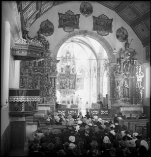 Service for Assumption of the Virgin Mary in the Valais, 1941