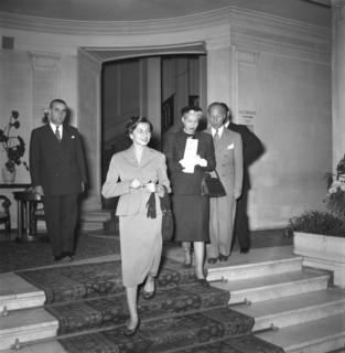 Empress Soraya in Geneva, 1951