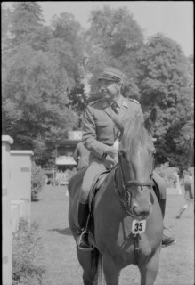 CSIO Lucerne 1974: Paul Weier and Flash