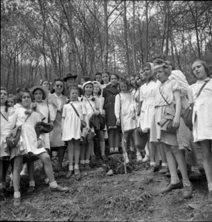 Spring festival in Vico Morcote, 1942