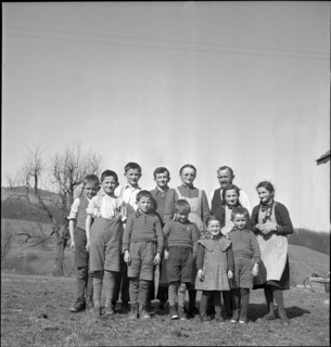 Swiss farmer's family in 1941