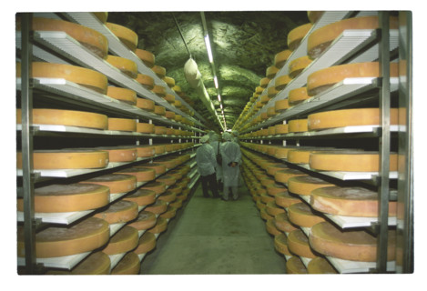 Cheese warehouse in Kaltbach 1995