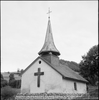 Church Pont-la-Ville, Gruyères 1958
