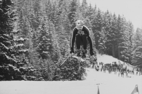 World Alpine Skiing Championships in Val Gardena 1970: winner Bernhard Russi