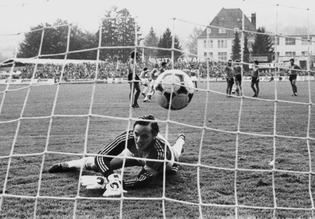 Keeper Roger Berbig, Grasshoppers Zurich, 1984