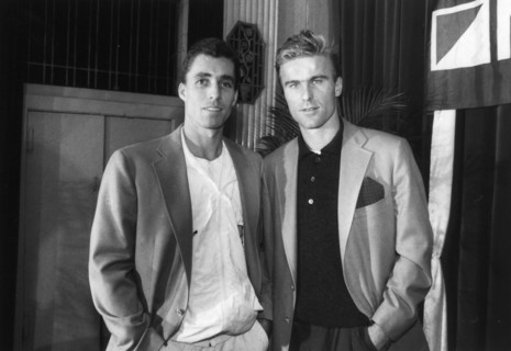 Ivan Lendl and Jakob Hlasek 1988