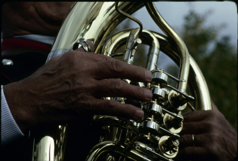 Tenor horn, cavalry music organization of Zurich, 1980