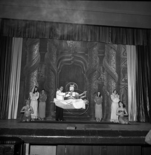 Magical show with Kalana and Gloria, 1951
