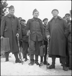 Internees; departure