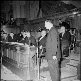 Paul Chaudet accepts his election, speech 1954