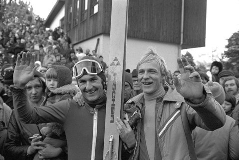 Four Hills Tournament, Innsbruck 1975: Federer, Pürstl
