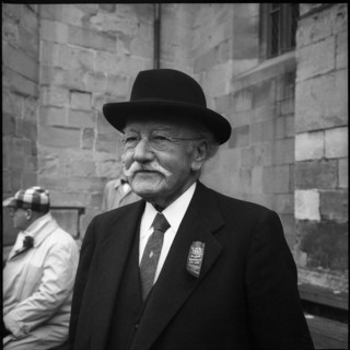 Paul Markgraf, veteran at May Day rallies in Zurich 1962
