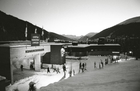 WEF, Davos conference building; 1978