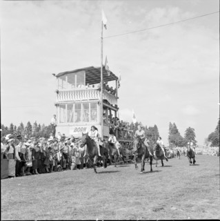 55th Marché-Concours Saignelégier, girls race, 1958