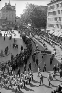 May Day rallies in Zurich 1946