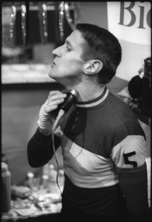 The Zurich Six Days 1966: Peter Post shaving